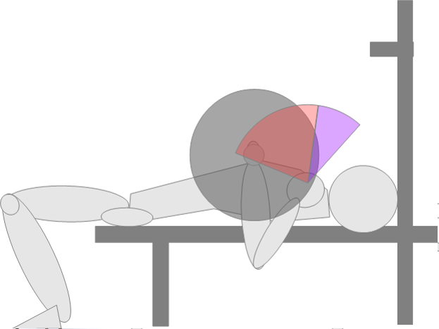 panca piana con arco